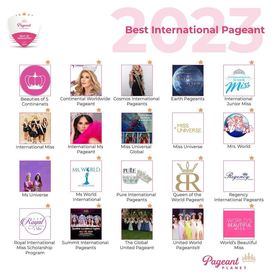 top 20 best international pageant 2023