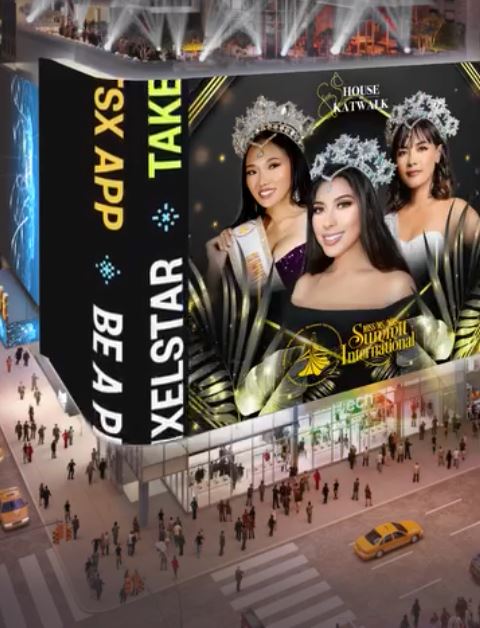 Billboard in nyc timesquare